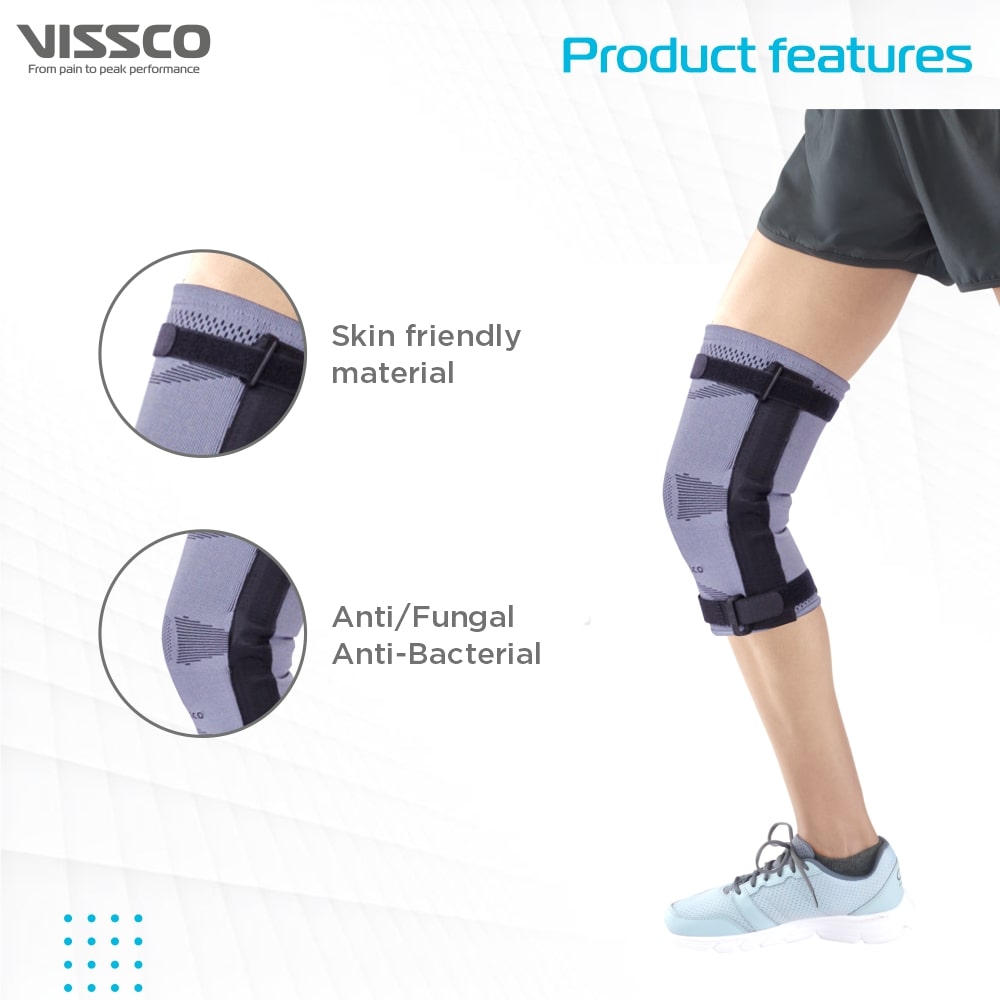 Hinged Knee Cap | Supports Knee Joint with Hinges (Beige)