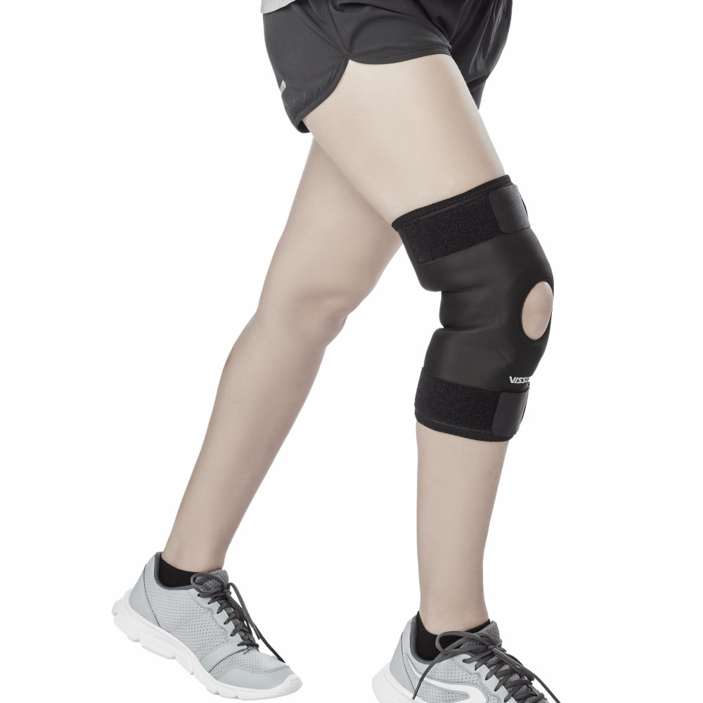 Functional Knee Wrap | Knee Support & Pain Relief (Black)