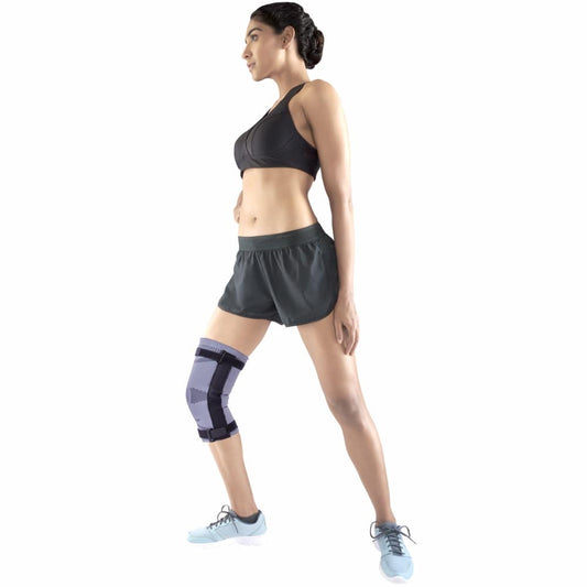 Hinged Knee Cap | Supports Knee Joint with Hinges (Beige)