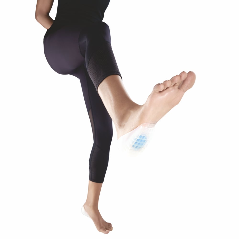 Heel Cushion with Blue Spot | Shock Absorption & Pressure Relief (Blue)