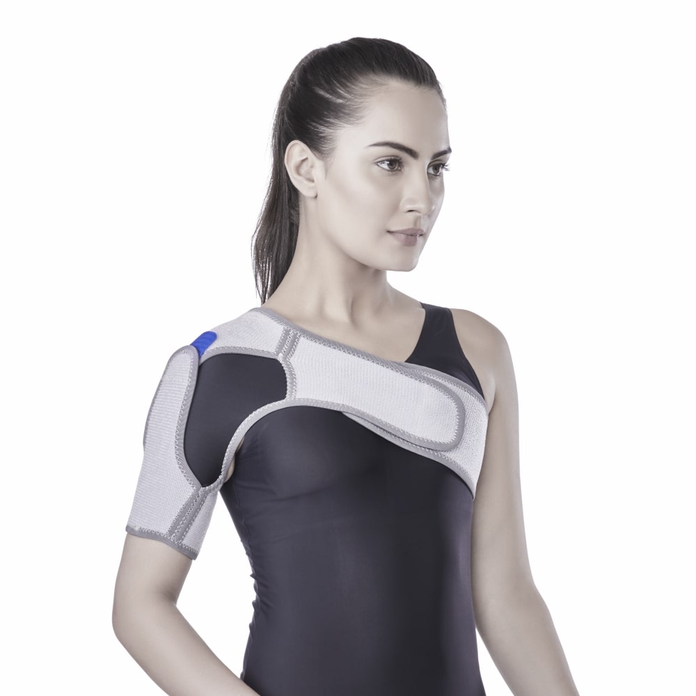 Shoulder Brace – Moderate Support (Grey)