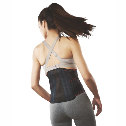 Lumboset Advance Belt | Moderate Lumbar Support (Black)