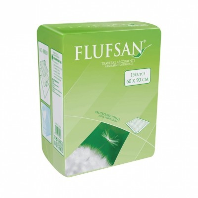 Flufsan Underpad With SAP: 60x90cm 120 Pcs