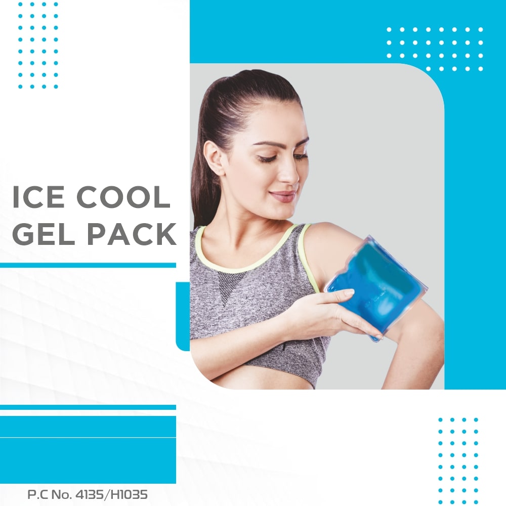 Icecool Gel Pack | Re-Freezable Pain Relief (24x18.5cm)