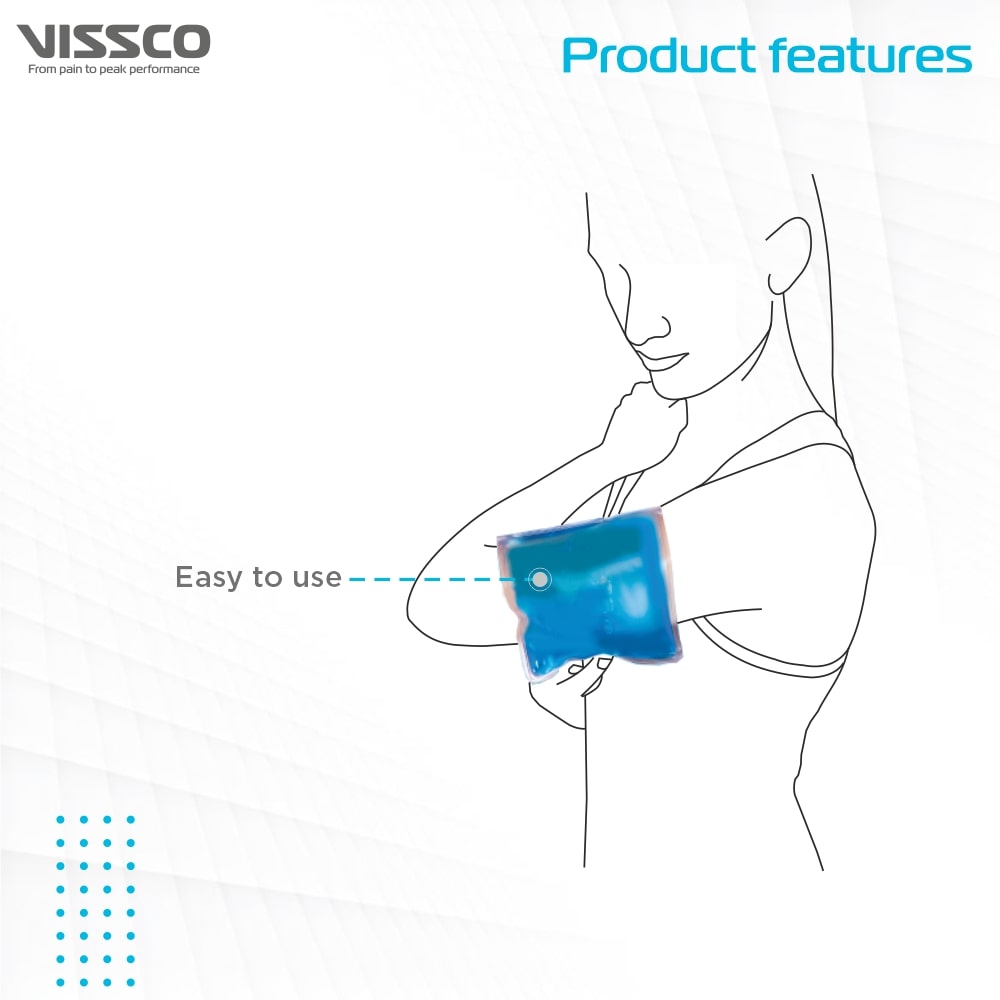 Icecool Gel Pack | Re-Freezable Pain Relief (24x18.5cm)