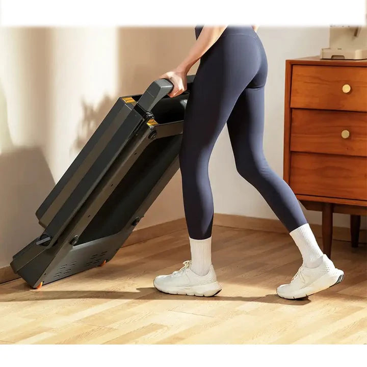 King Smith Z3 Hybrid Walking Pad Foldable Treadmill with Side Armrest, Max Speed 10 km/h, 1HP Brushless Motor