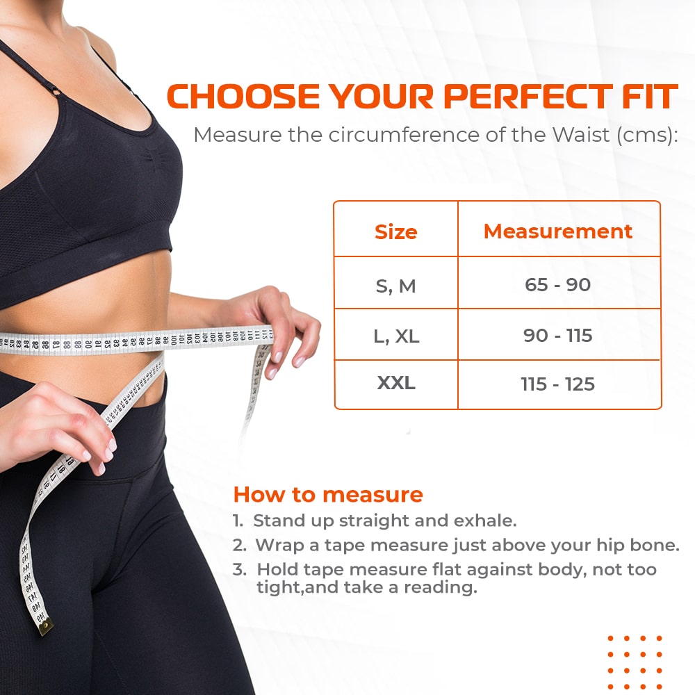 Lumboset Advance Belt | Moderate Lumbar Support (Black)
