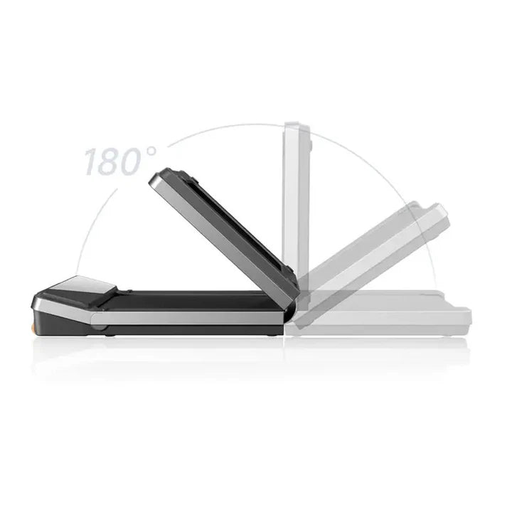 King Smith Z3 Hybrid Walking Pad Foldable Treadmill with Side Armrest, Max Speed 10 km/h, 1HP Brushless Motor