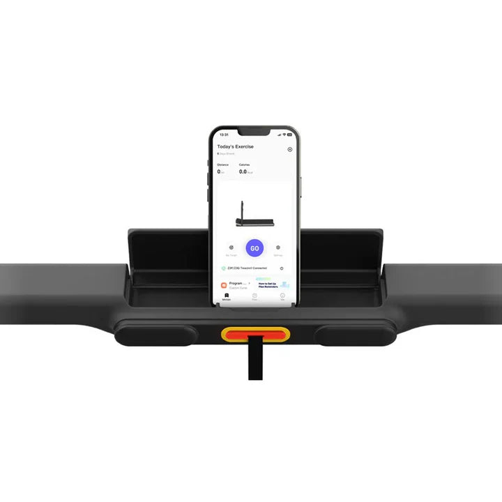 King Smith Z3 Hybrid Walking Pad Foldable Treadmill with Side Armrest, Max Speed 10 km/h, 1HP Brushless Motor