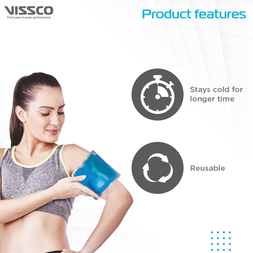 Icecool Gel Pack | Re-Freezable Pain Relief (24x18.5cm)