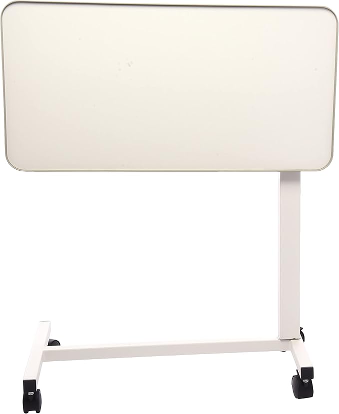 Height Adjustable Overbed Table for Home and Hospital Use