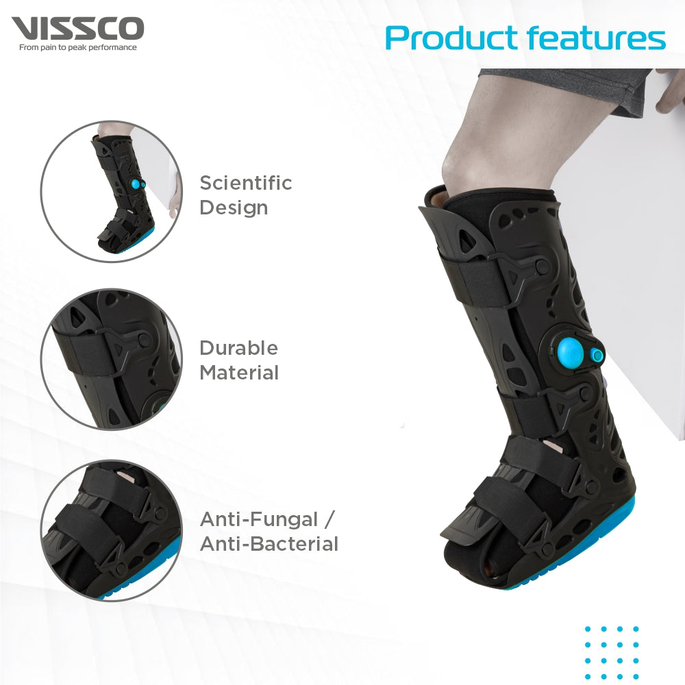 Pneumatic Walker Boot - Adjustable 17" Height Support