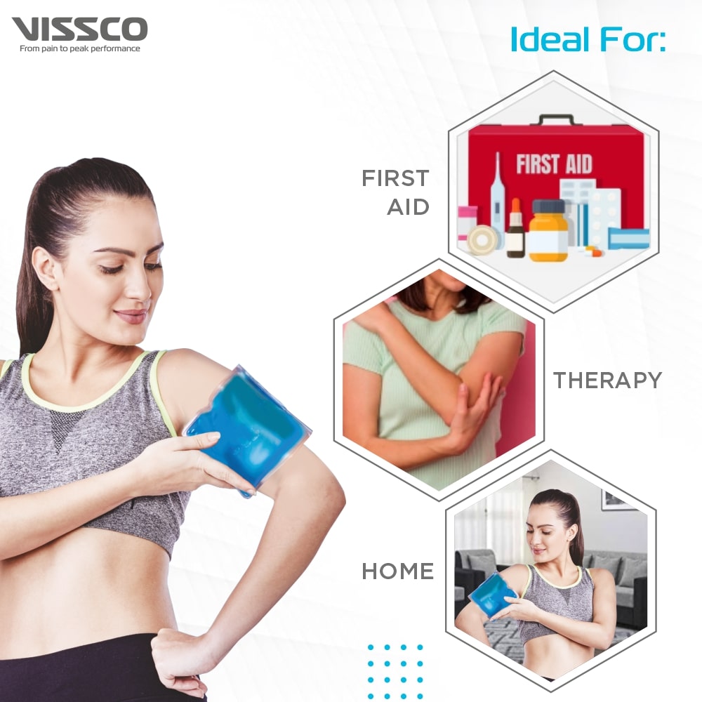 Icecool Gel Pack | Re-Freezable Pain Relief (24x18.5cm)