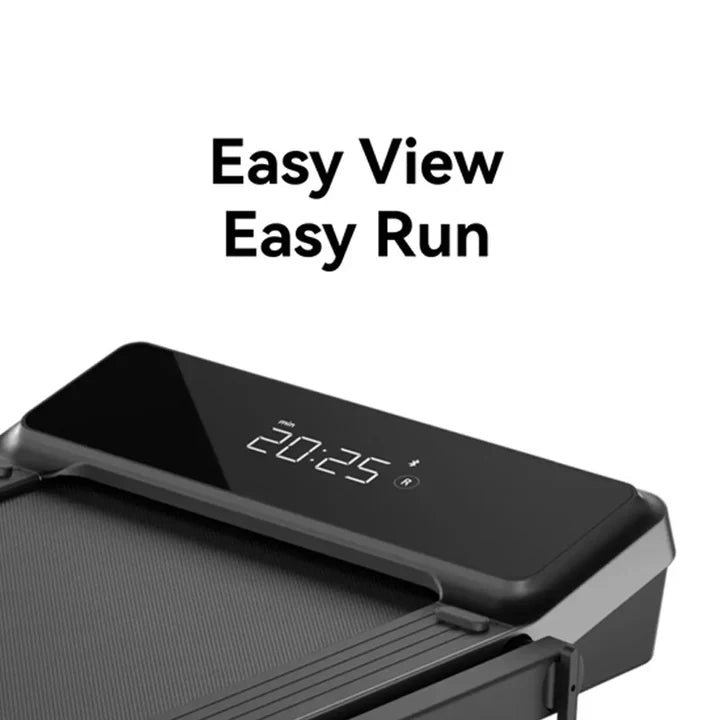 King Smith Z3 Walking Pad Foldable Treadmill with Max Speed 6 km/h, 1HP Brushless Motor - Black