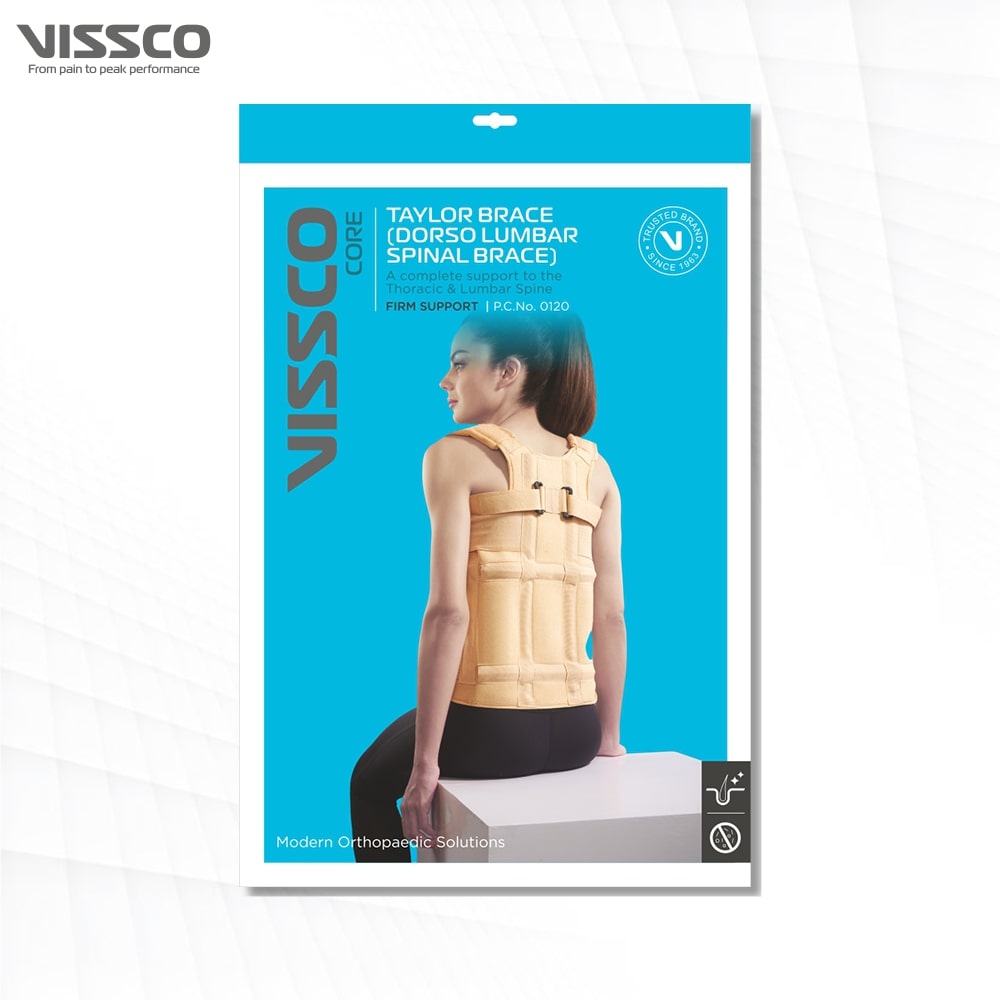 Dorso Lumbar Spinal Brace | Firm Support for Thoracic & Lumbar Spine (Beige)