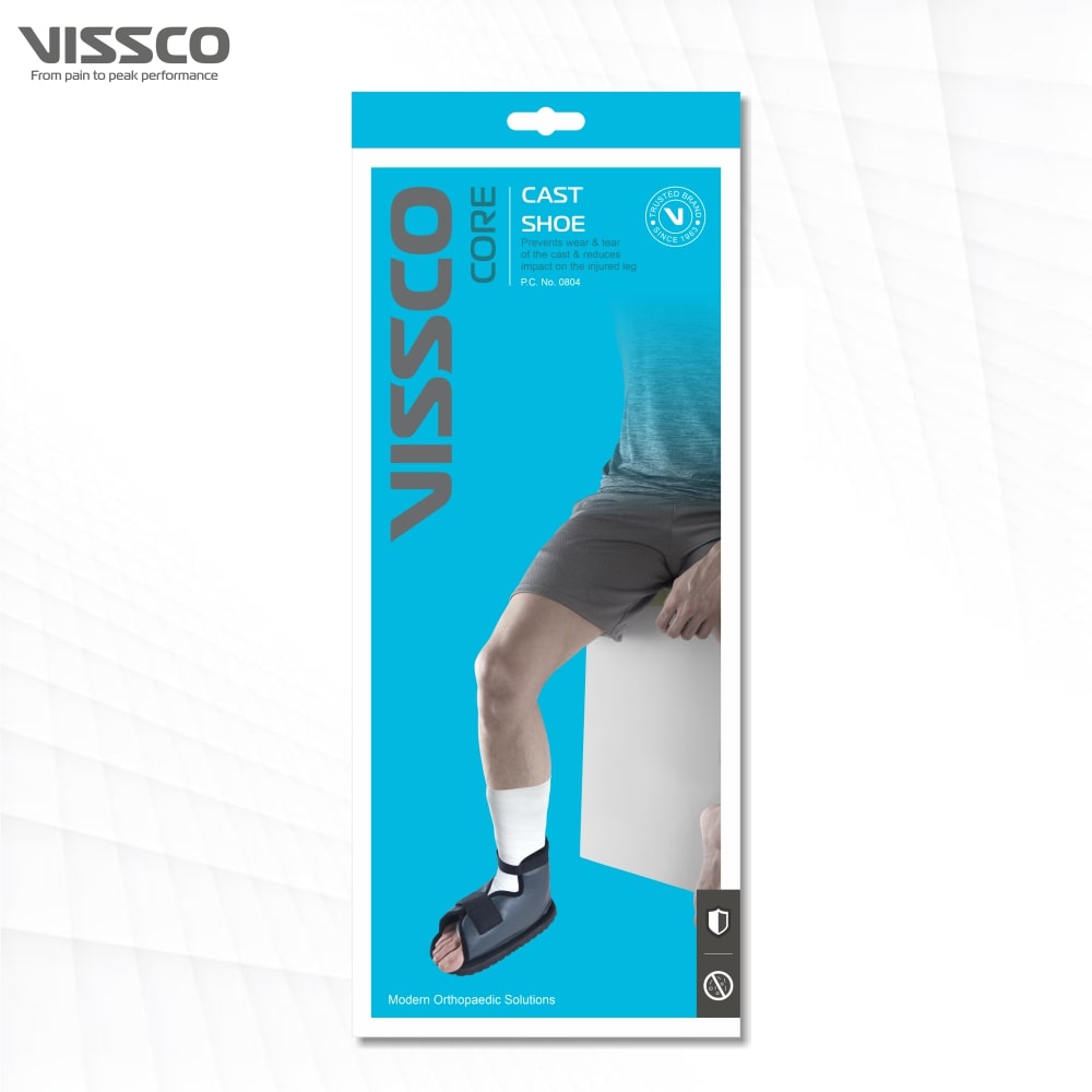 Waterproof Cast Shoe | Protects Foot Cast (Grey)