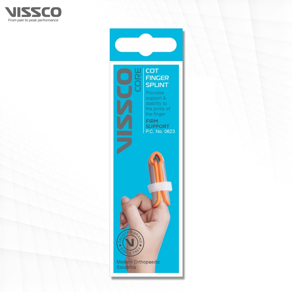 Cot Finger Splint | Adjustable Immobilizer for Finger Support