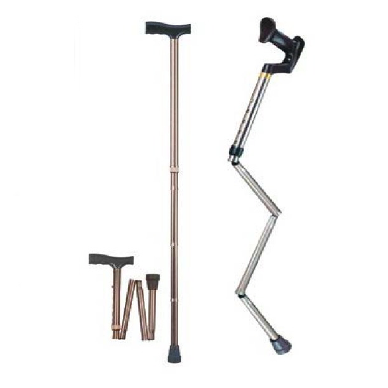 Foldable Bronze Walking Stick