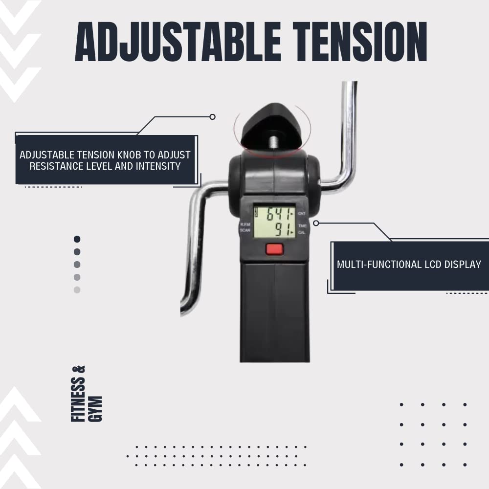 Pedal Exerciser Portable with Digital Display