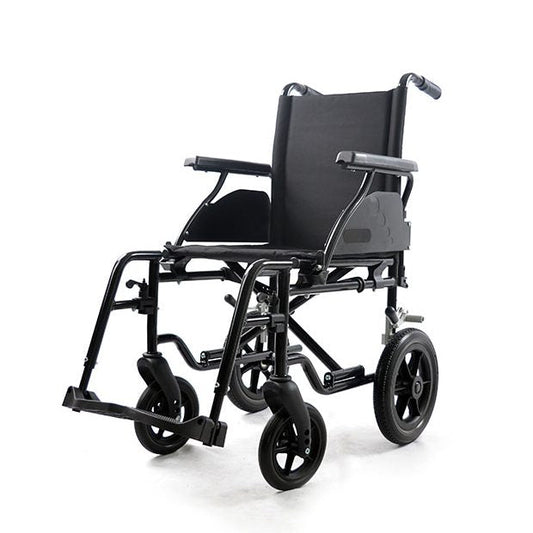 Light Wheelchair Small Rear Wheels with foldable armrest & footrest -Seat Width 50Cm Weight Capacity 110kg YK9064FC