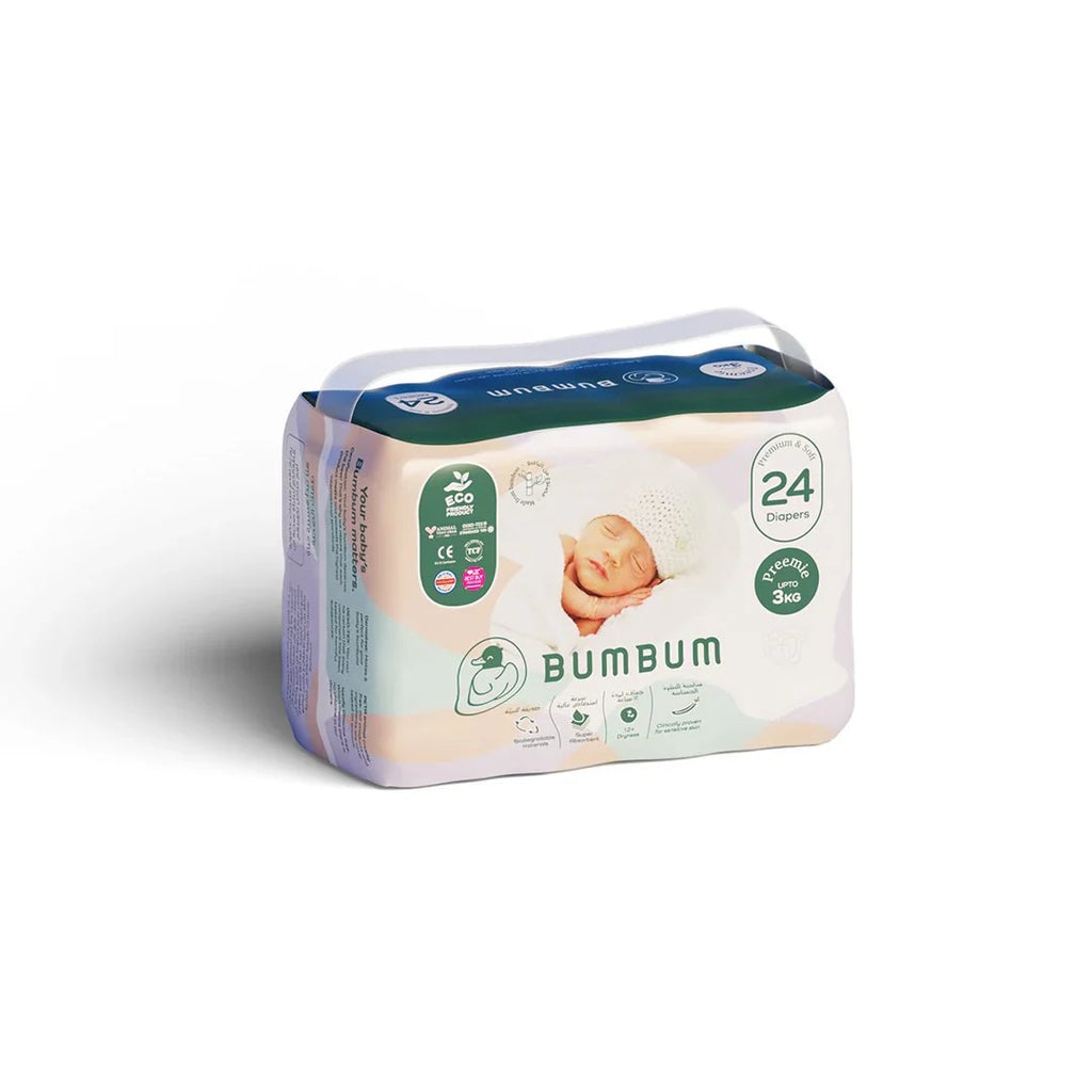 Bum Bum Baby Diapers Type - Sticker