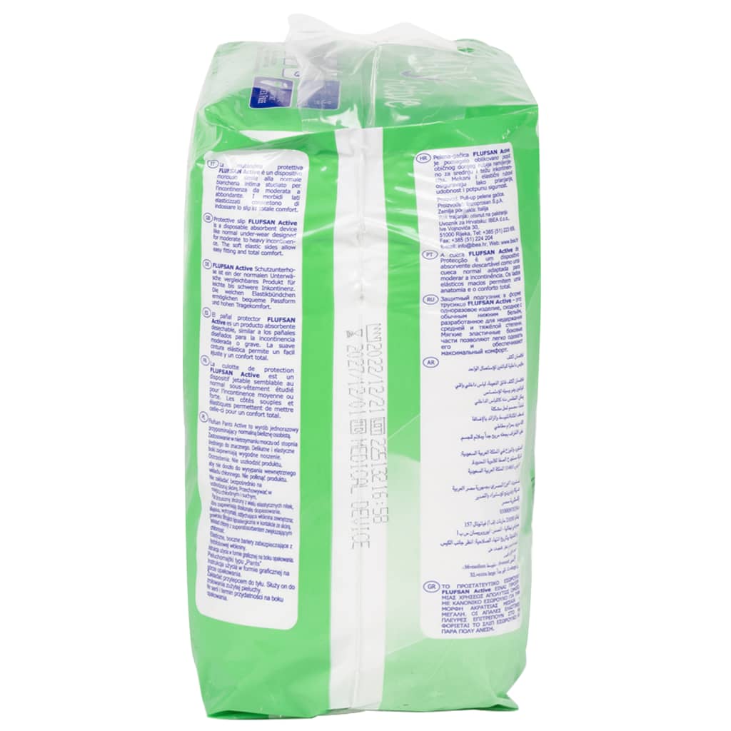 Flufsan Adult Diapers Large Pant - Packet of 14 Pcs