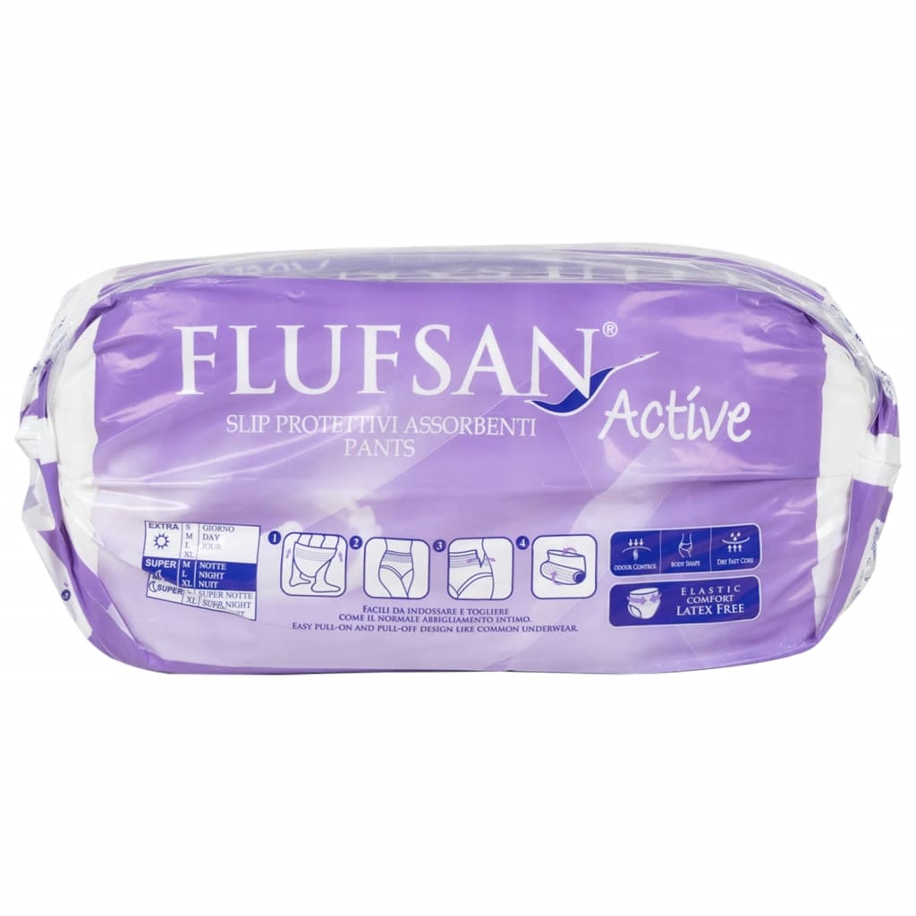 Flufsan Adult Diapers X-Large Pant - Packet of 14 Pcs