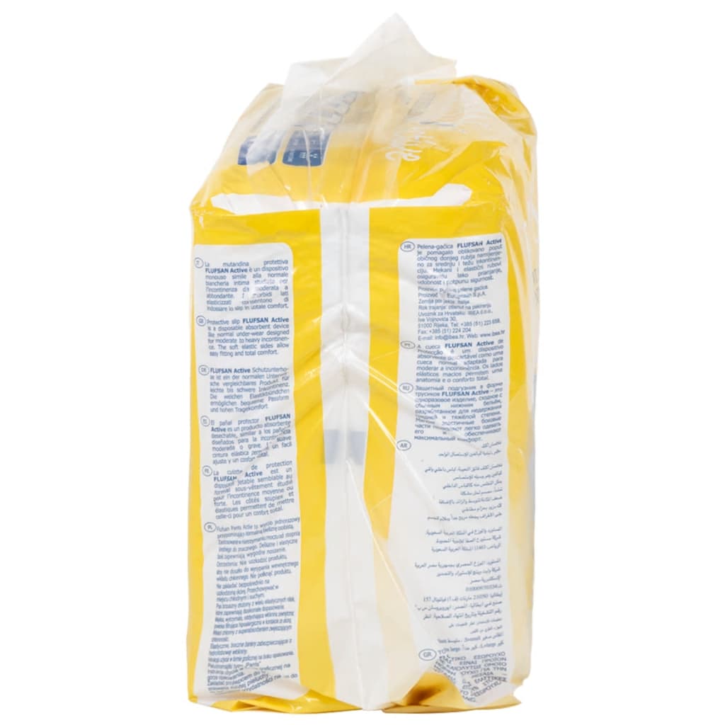 Flufsan Adult Diapers Small Pant - Packet of 14 Pcs