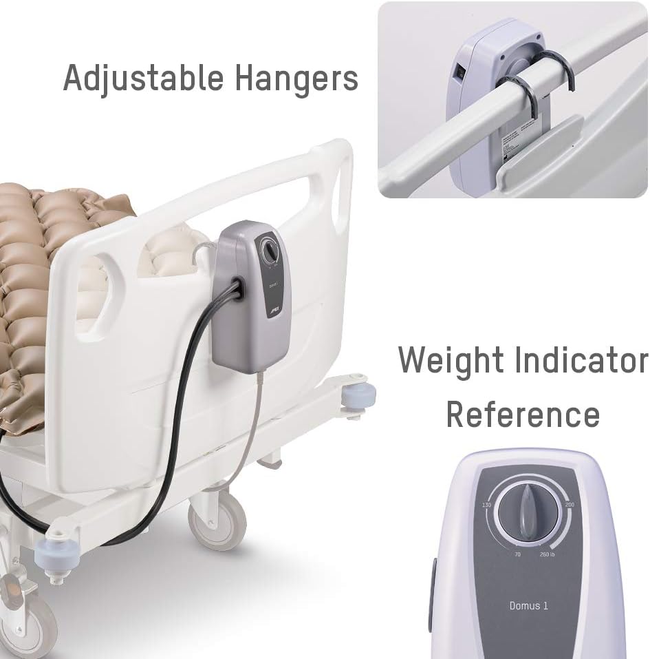 Bed Sores Mattress Well Domus 1 with Air Pump Dimensions: 196 x 90 x 6.4 cm